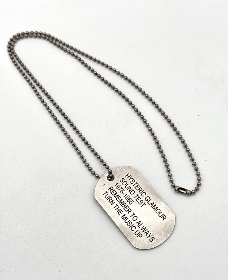 HYSTERIC GLAMOUR GUITAR GIRL ネックレス
