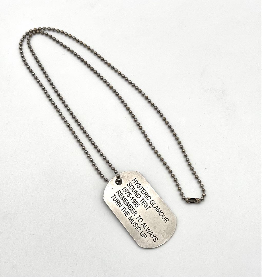 HYSTERIC GLAMOUR GUITAR GIRL ネックレス
