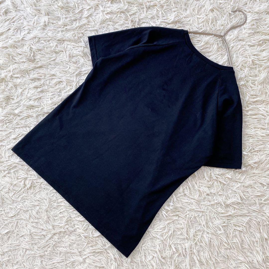 フェンディ ジーンズ 格子柄 ロゴプリント Tシャツ ブラック系