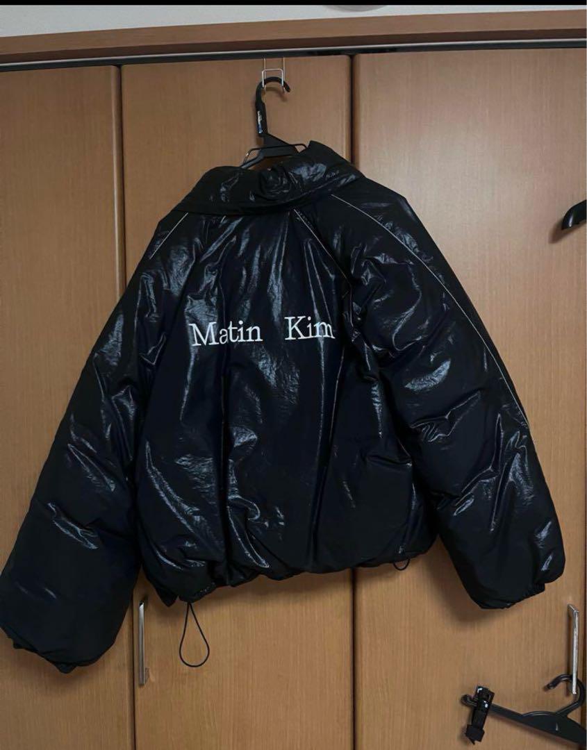 MATIN KIM ダウンジャケット 23F/W HIGH NECK CLASSIC CROP