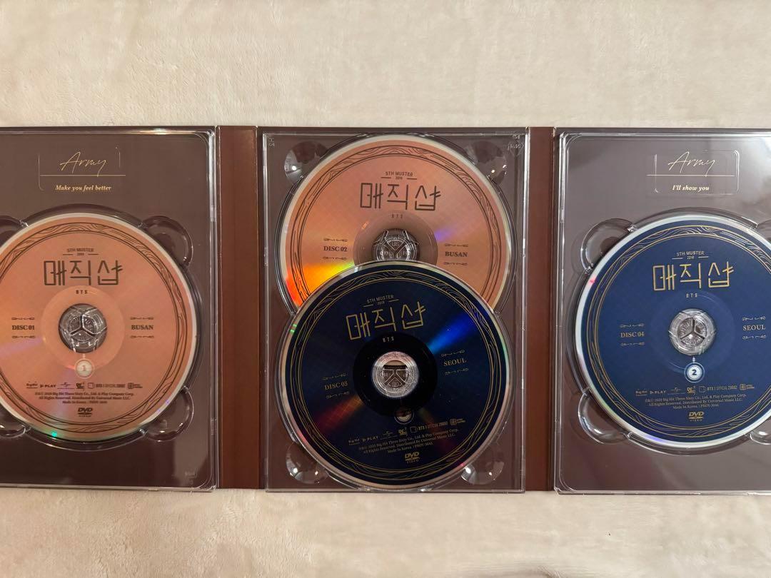 BTS マジックショップ 韓国 釜山 トレカ ジョングク dvd