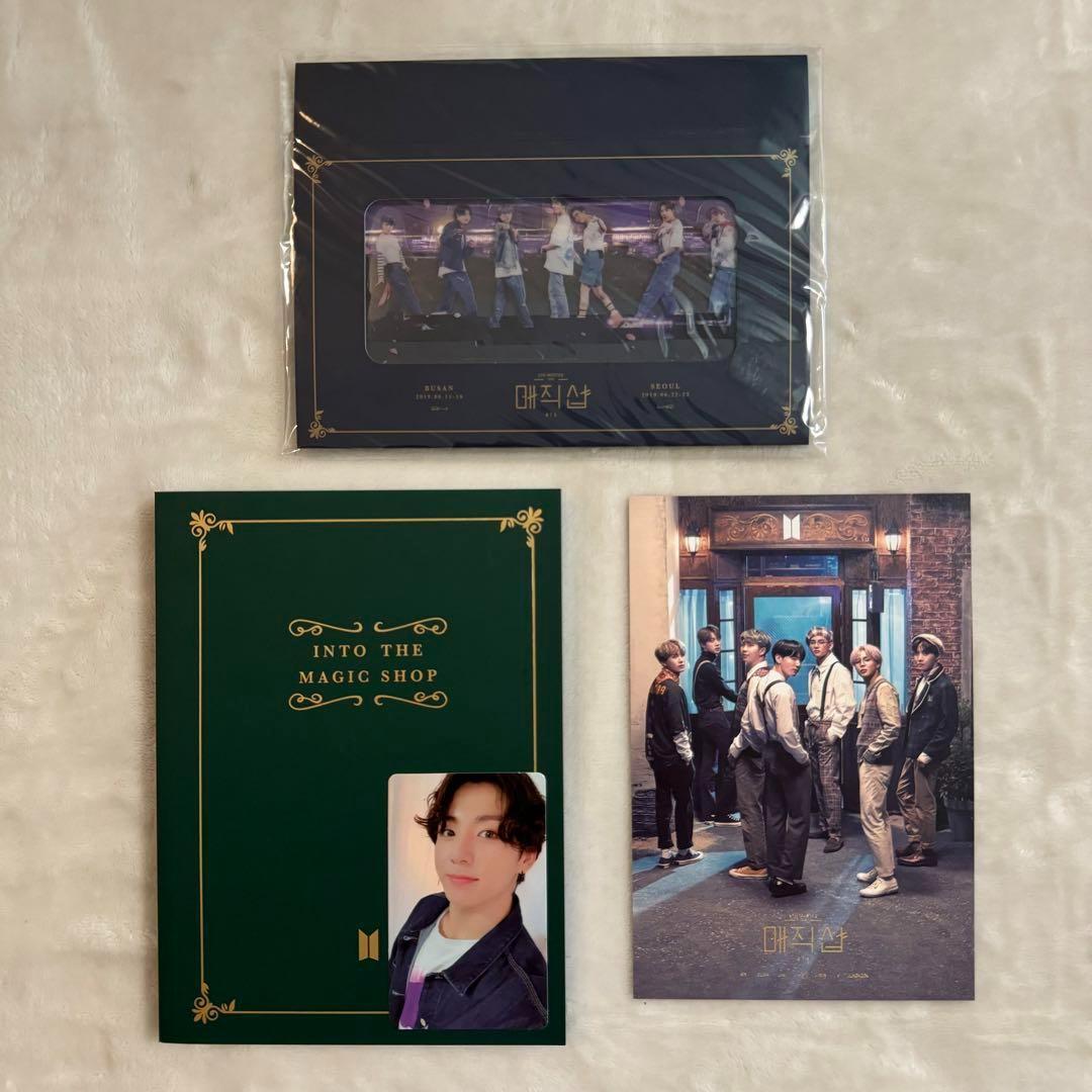 BTS マジックショップ 韓国 釜山 トレカ ジョングク dvd