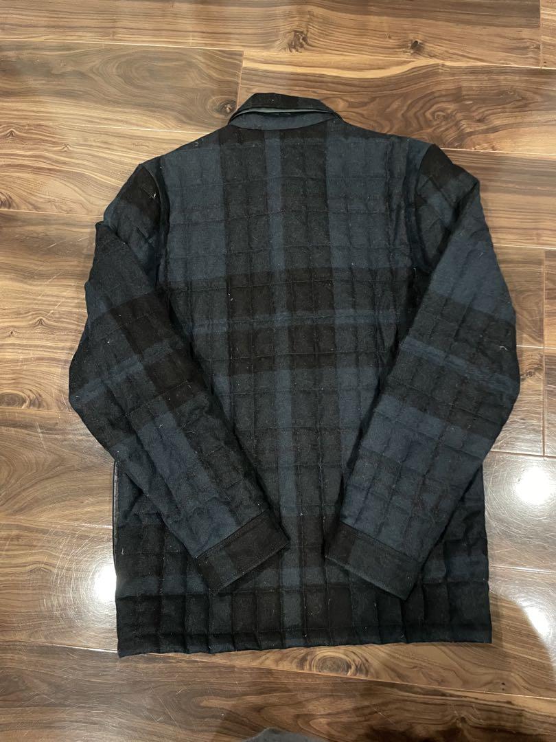patagonia チェック柄シャツジャケット　ダウン　　　パタゴニア