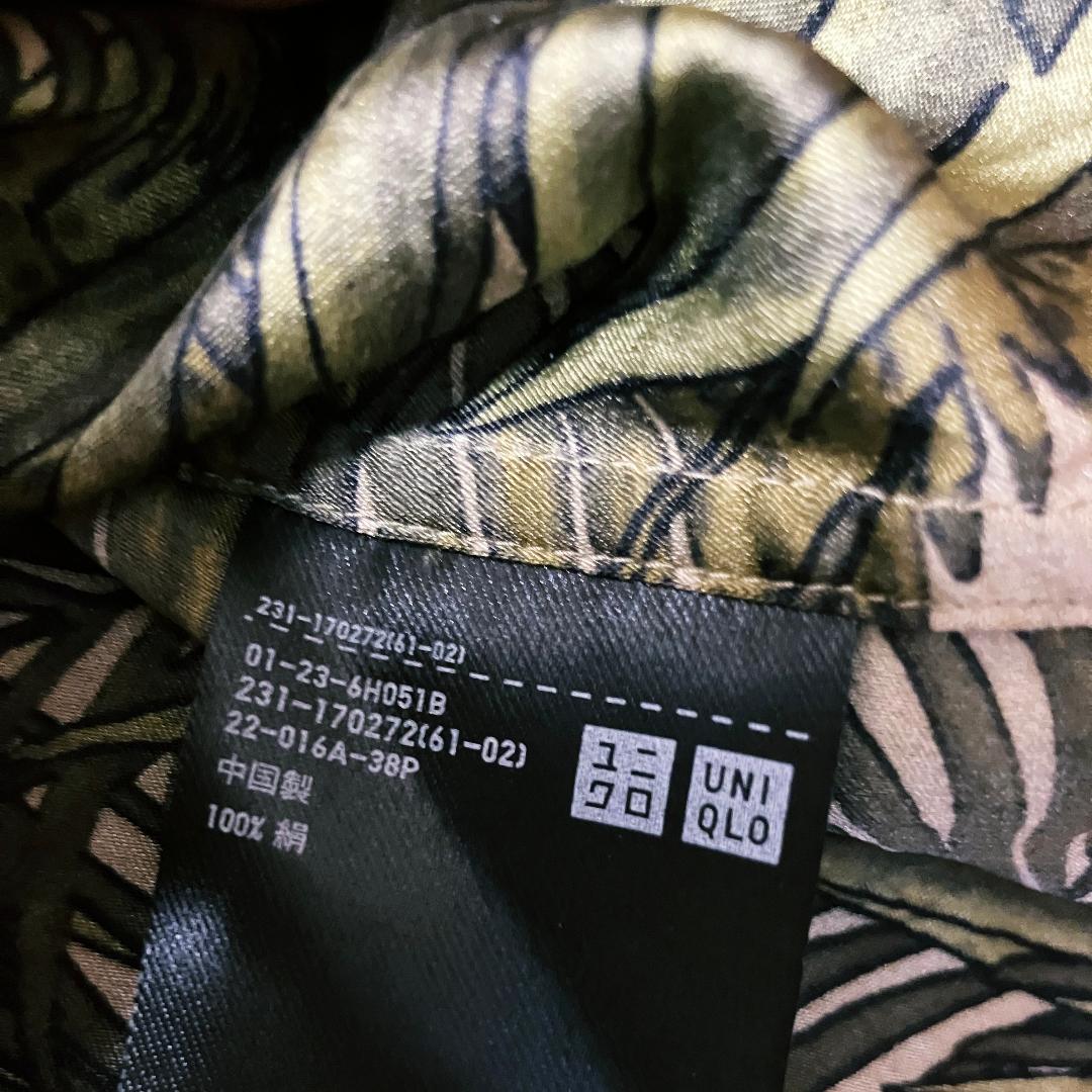UNIQLO× CARINE ROITFELD シルク 100%ブラウス - メルカリ