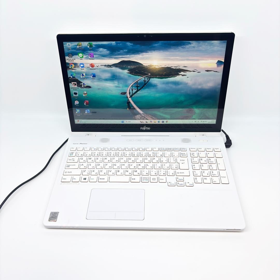 富士通 ノートパソコン Corei7 SSD Office付 Win11 A29 - メルカリ