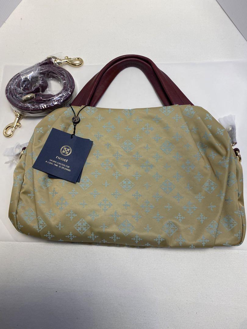 russet ラシット カラーハンドル2wayバッグ