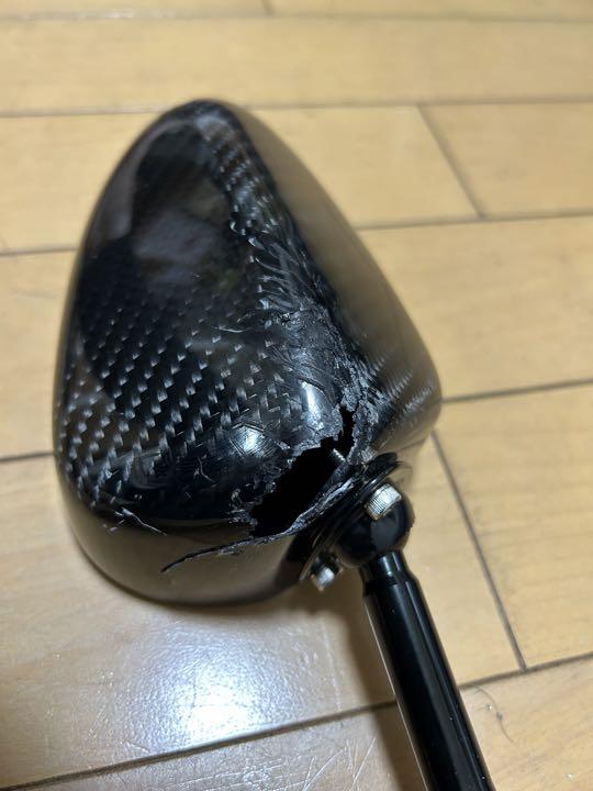 zrx1200daeg シモタ カーボンミラー JR-2C 右用セール