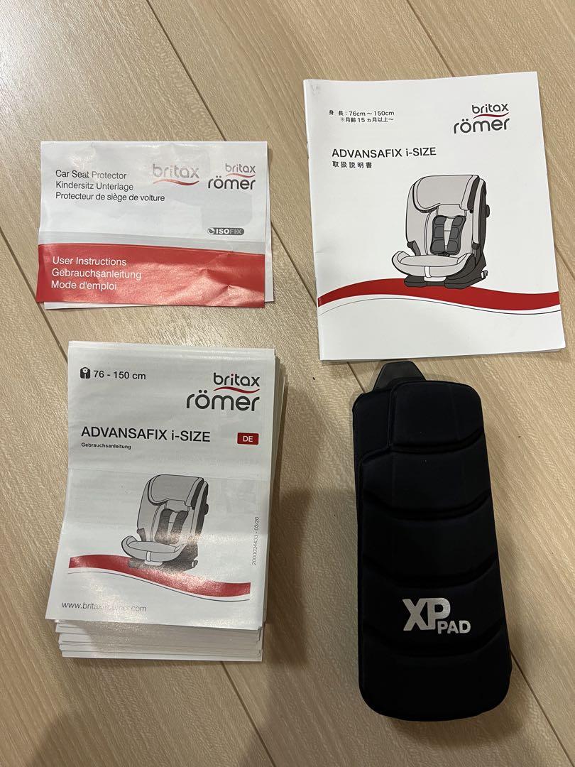【Otani 様ご参考用】Britax Advansafix XP PAD等