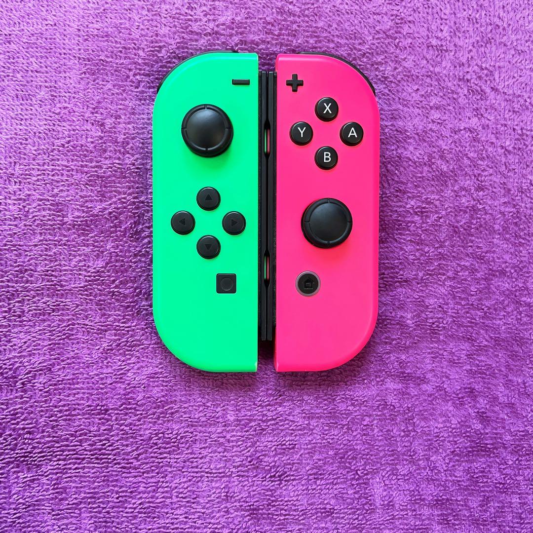 Y*I様 Nintendo Switch ネオンピンク/グリーン ケースセット