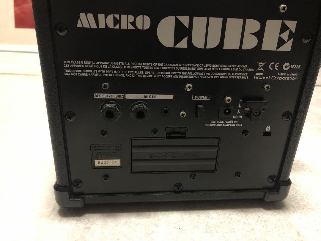 アンプ Roland  Micro CUBE