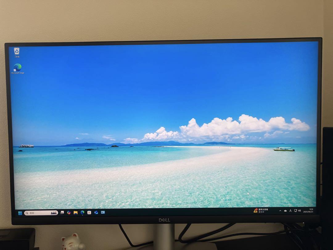 超美品DELL 4K S2721QS 累積稼動時間50時間 箱無しの為格安