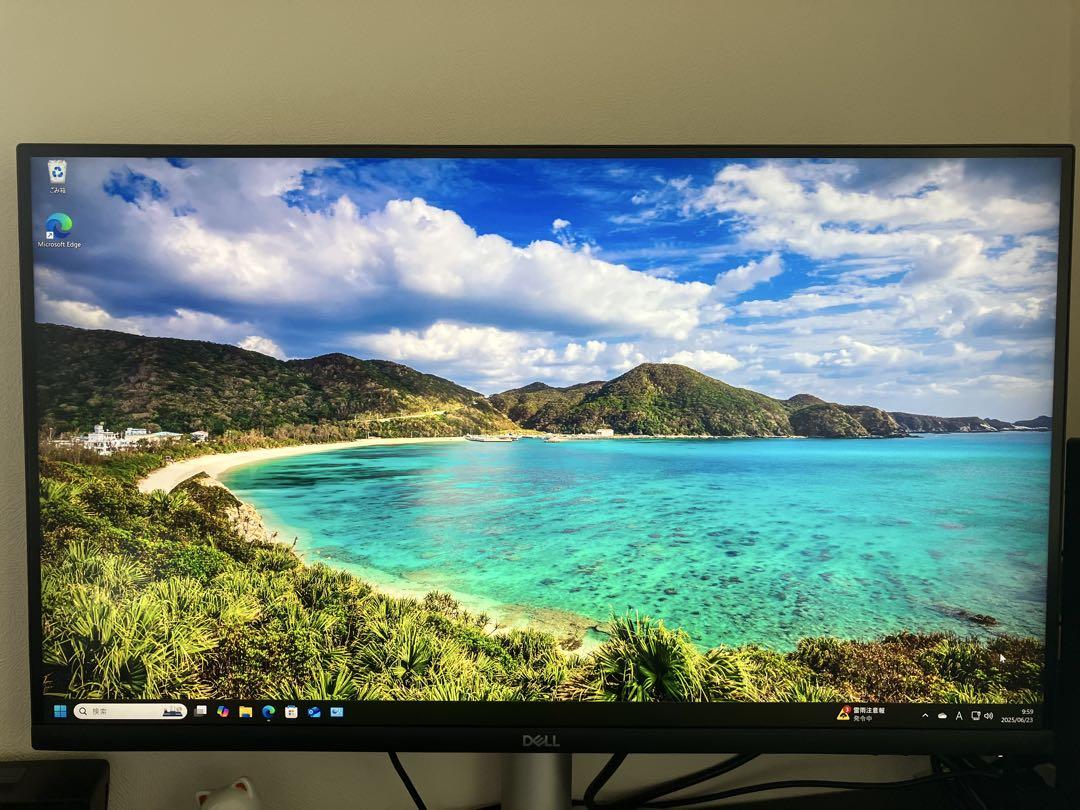超美品DELL 4K S2721QS 累積稼動時間50時間 箱無しの為格安