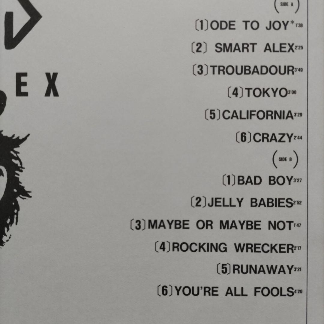 THE ADICTS「SMART ALEX」LP