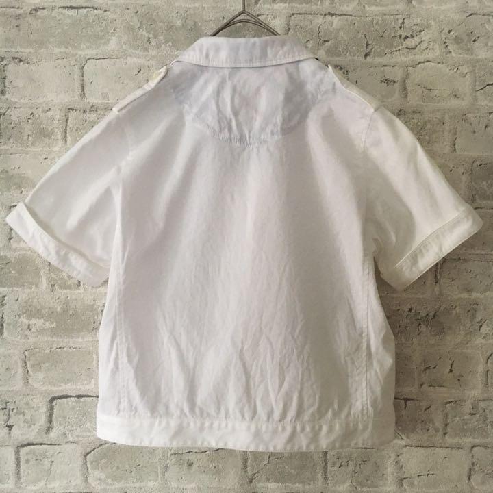 未使用品】 美品 バーバリー ロンドン ジャケット 白 サイズ S Gジャン/デニムジャケット 未使用品】 美品 バーバリー ロンドン ジャケット 白 サイズ S Gジャン/デニムジャケット