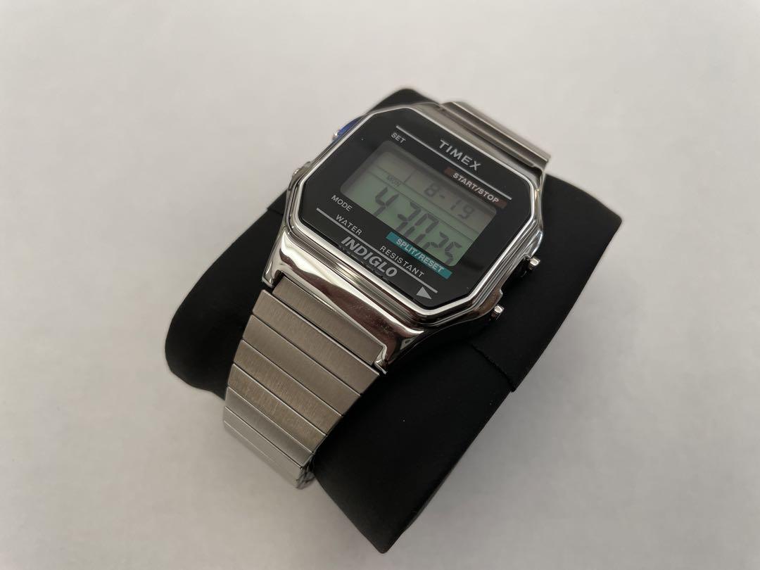 【美品】TIMEX タイメックス クラシック デジタルクオーツ T78587