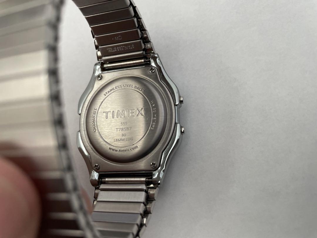 【美品】TIMEX タイメックス クラシック デジタルクオーツ T78587