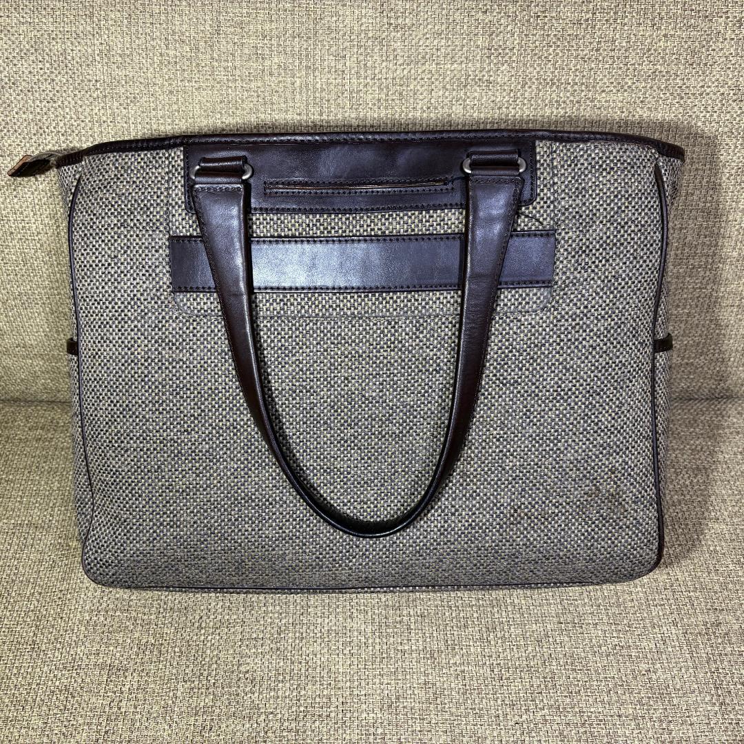 ハートマントートバック　HORIZONAL TOTE ダークブラウン