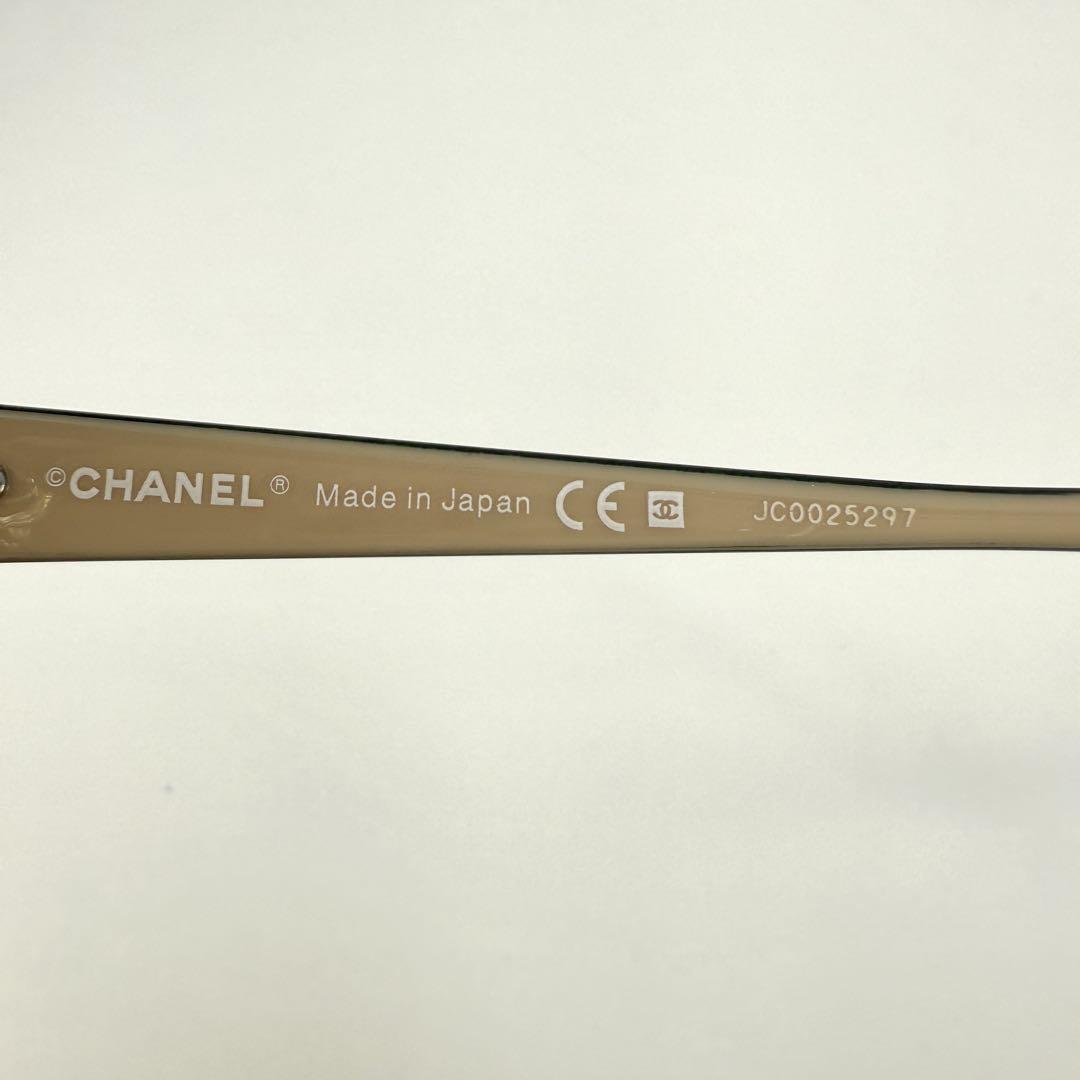 CHANEL メガネ 2101T サングラス ココマーク ハーフ リムレス 黒