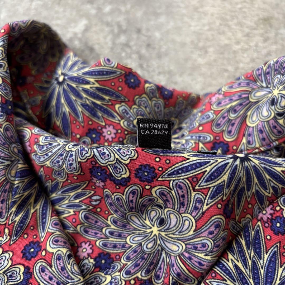 美品 STUSSY Floral Print Shirt レーヨンシャツ 開襟 - メルカリ
