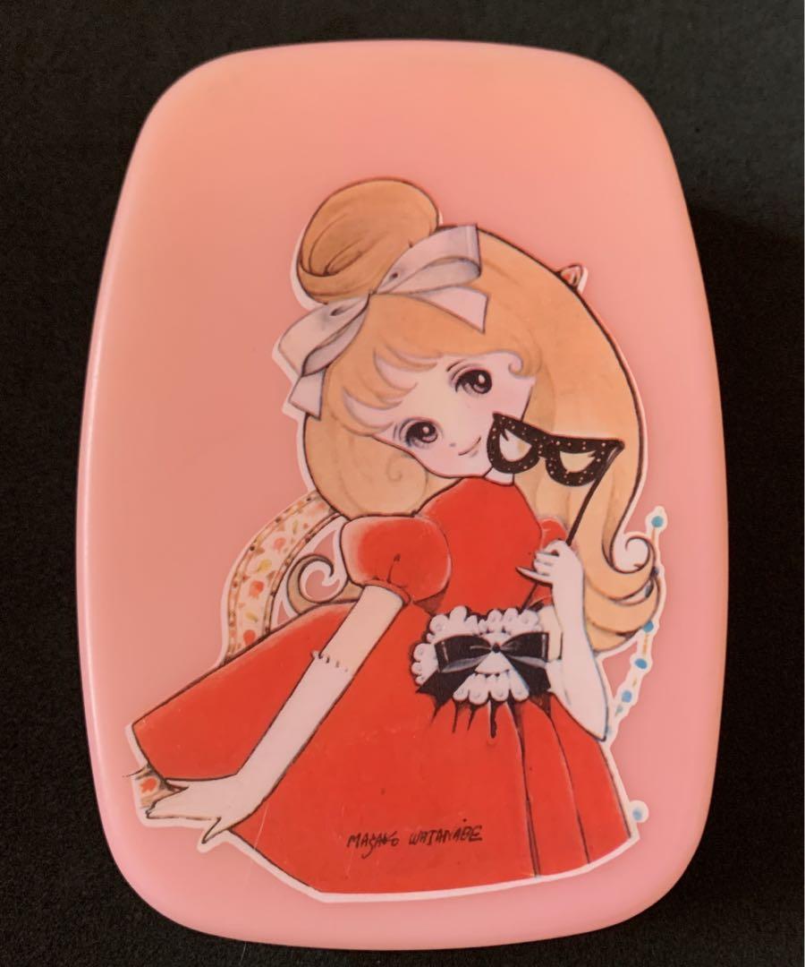 わたなべまさこ小物入れ昭和レトロ少女漫画ランチケースお弁当箱