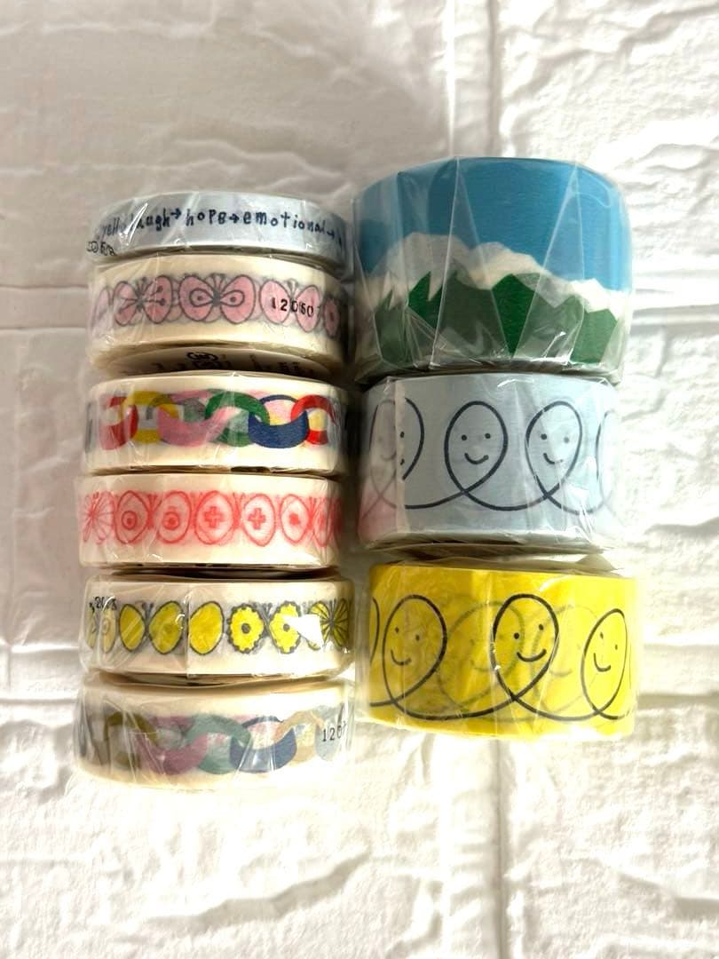 廃盤 mt ×ミナペルホネン マスキングテープ 9個セットmina perhonen