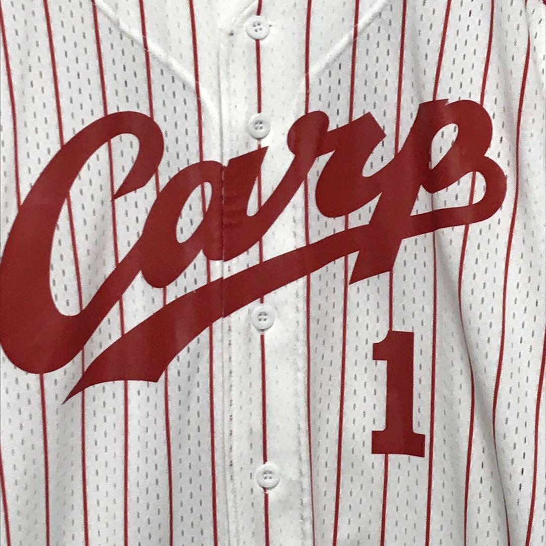 美品 広島東洋カープCARP×前田智徳選手 野球ユニフォーム ベース