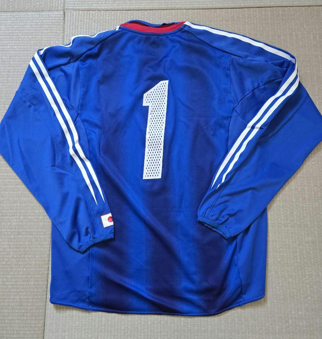 2004 AFCアジアカップ　日本代表長袖オーセンティックユニフォーム 川口能活