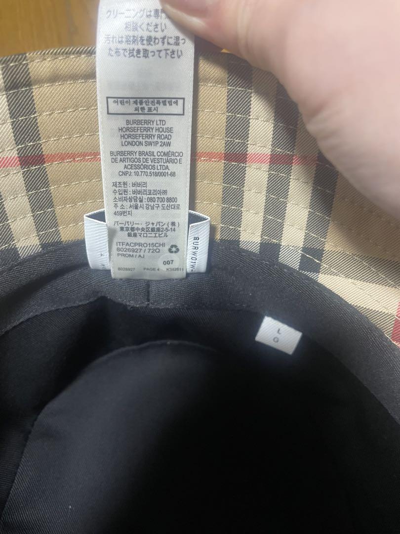 Burberry バケットハット