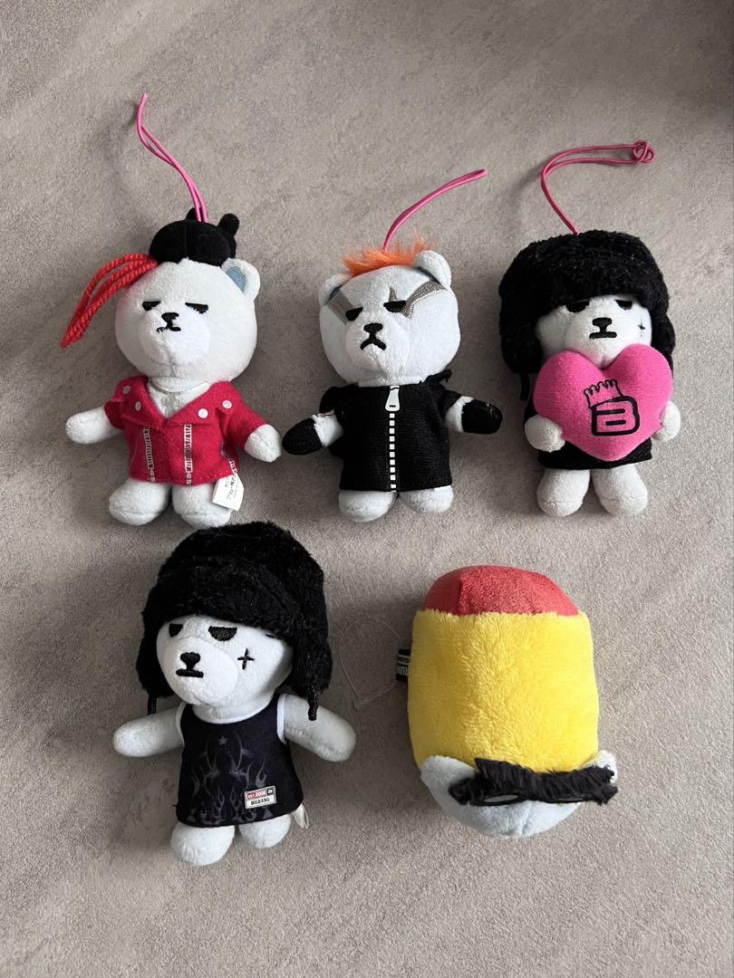 BIGBANG KRUNK ぬいぐるみ マスコット G-DRAGON ジヨン