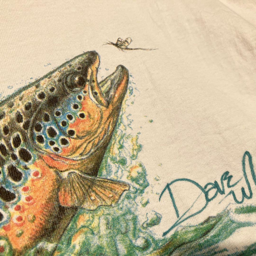 300枚限定　SAGE dave whitlock tシャツ trout XL