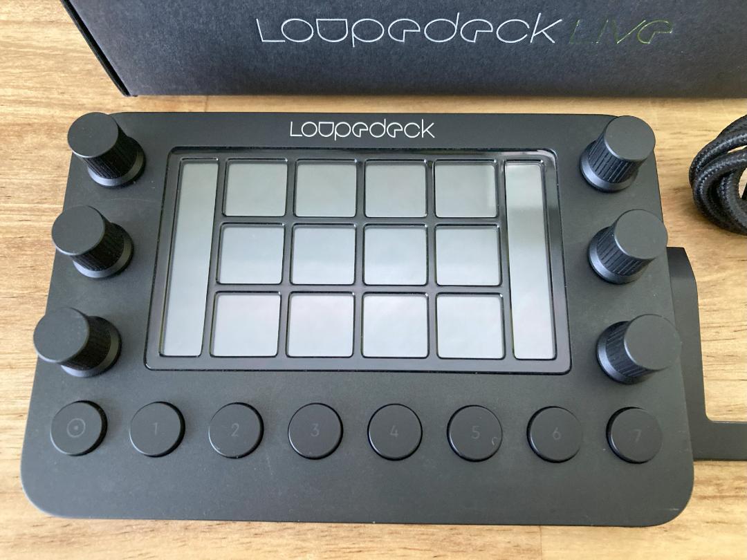 美品 Loupedeck Live S 左手デバイス