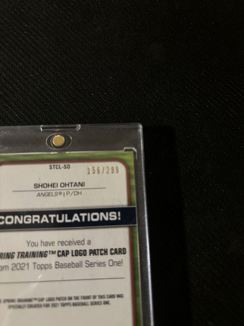 topps 2021 大谷翔平 パッチカード