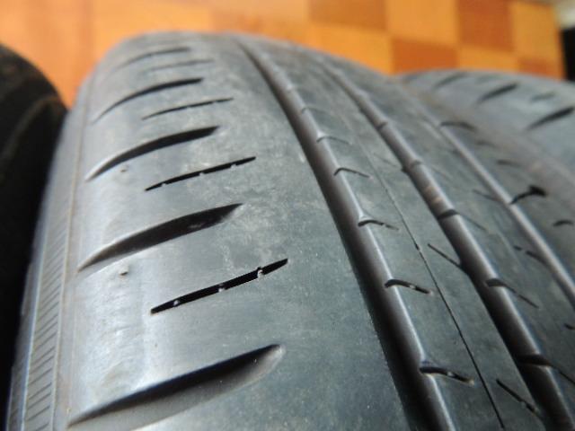 T205　155/65R14　ダンロップ　4本　アルミホイール付き