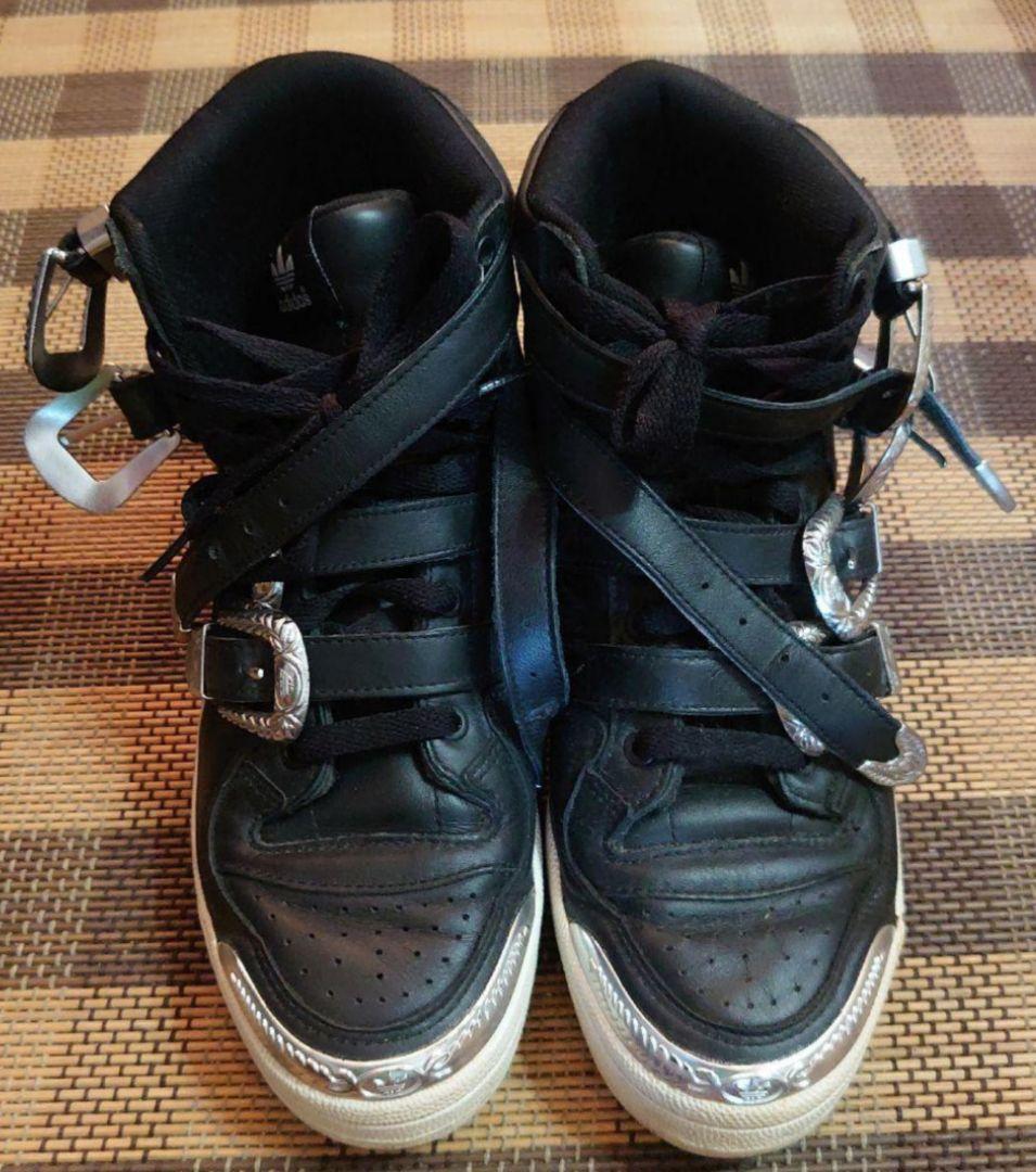 柔らかい adidas×JEREMY スパンコールスニーカー(26 SCOTT adidas