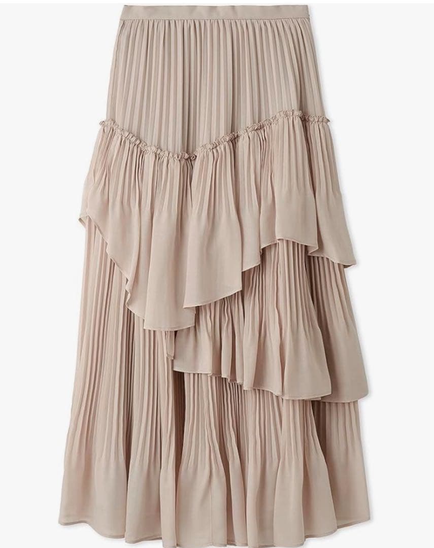 SNIDEL ボリュームティアードスカート PBEG