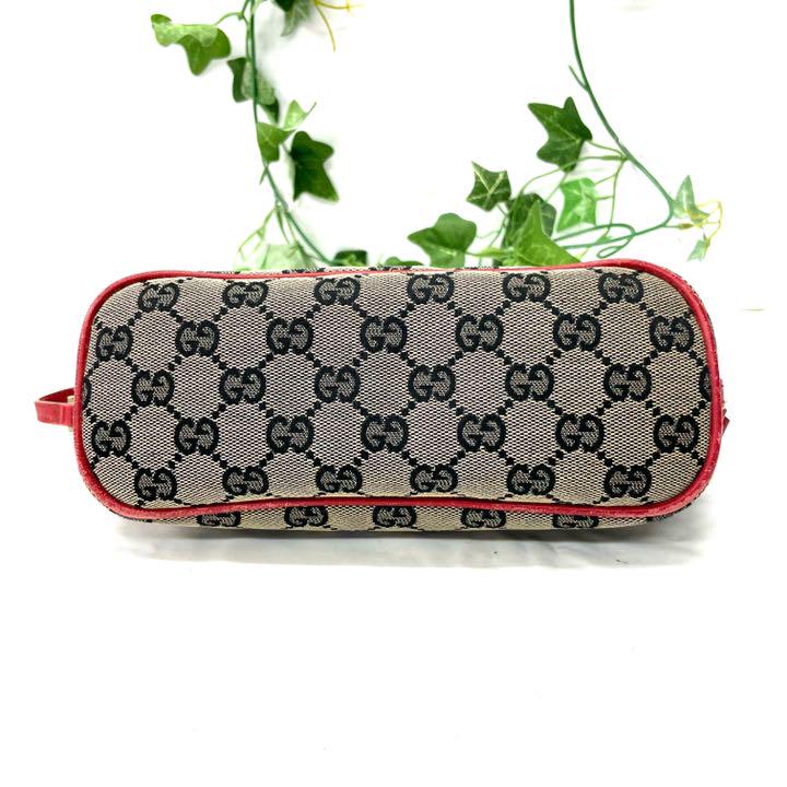 新作超歓迎 ❤️ アクセサリーポーチ ハンドバッグ 正規品❤️ 8q7vp-m12532773170 美品 GUCCI GGキャンバス 格安人気SALE