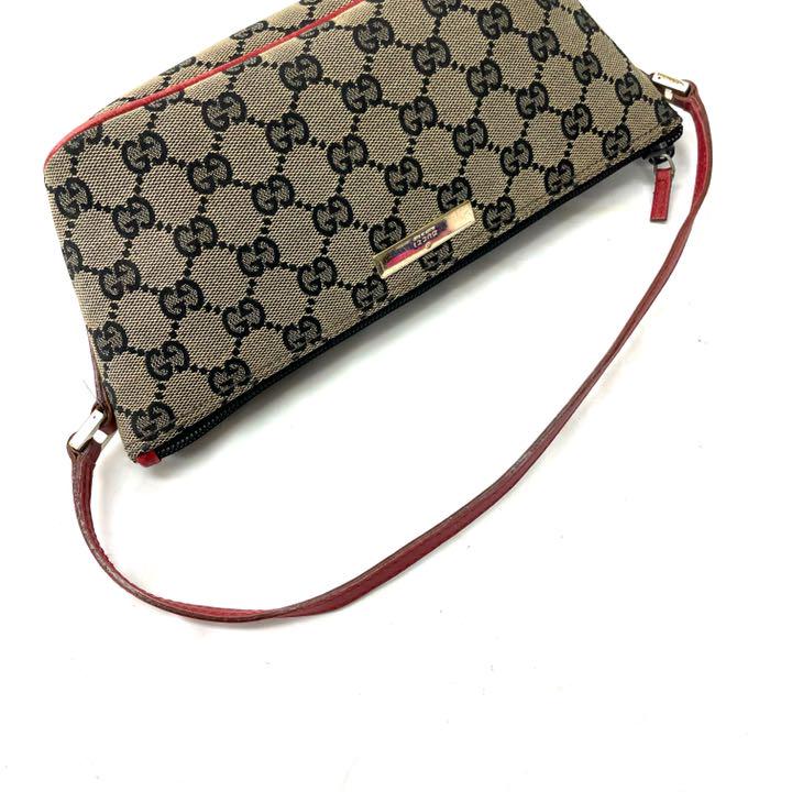 新作超歓迎 ❤️ アクセサリーポーチ ハンドバッグ 正規品❤️ 8q7vp-m12532773170 美品 GUCCI GGキャンバス 格安人気SALE