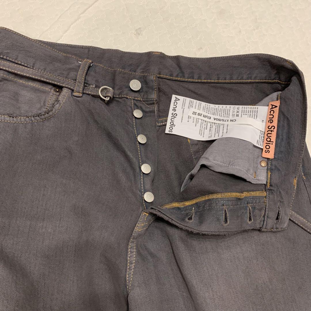 Acne Studios 1991 ルーズフィットジーンズ Blue lava 画像12