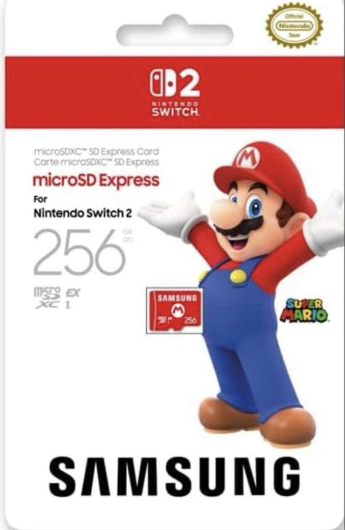 Switch2 sdカード microSD Express Card 256