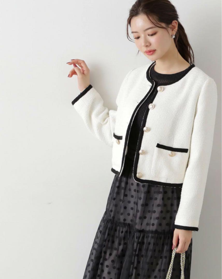 【新品】PROPORTION BODY DRESSING ツイードジャケット