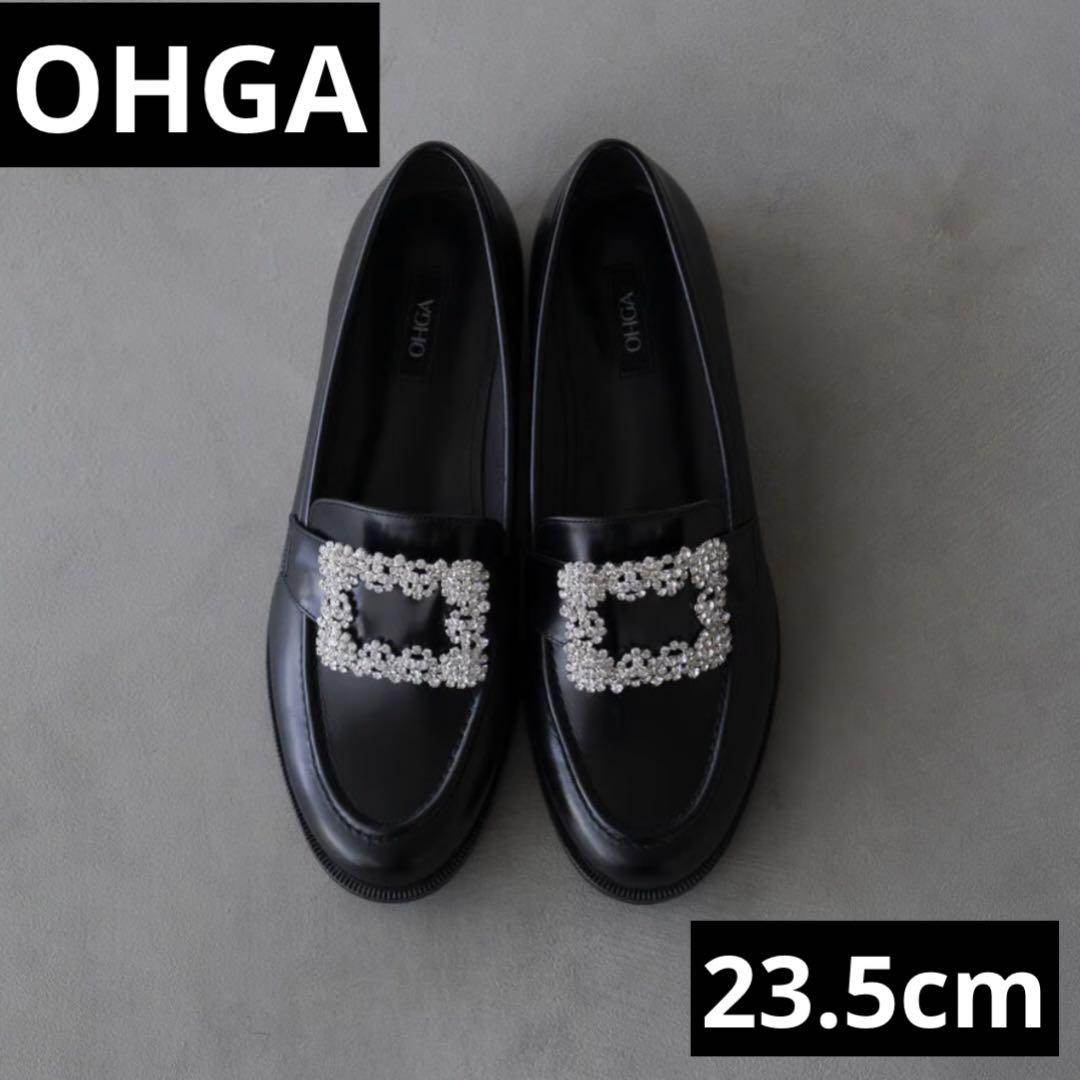 OHGA ローファー ビジュー 23.5cm OHGA ローファー ビジュー 23.5cm