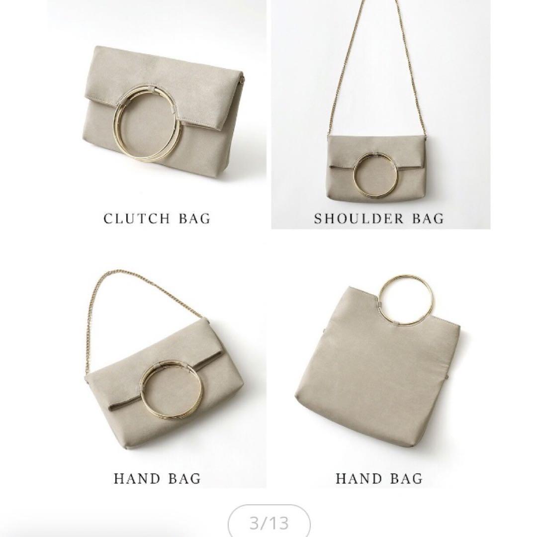 niana ベージュ クラッチバッグ　新品