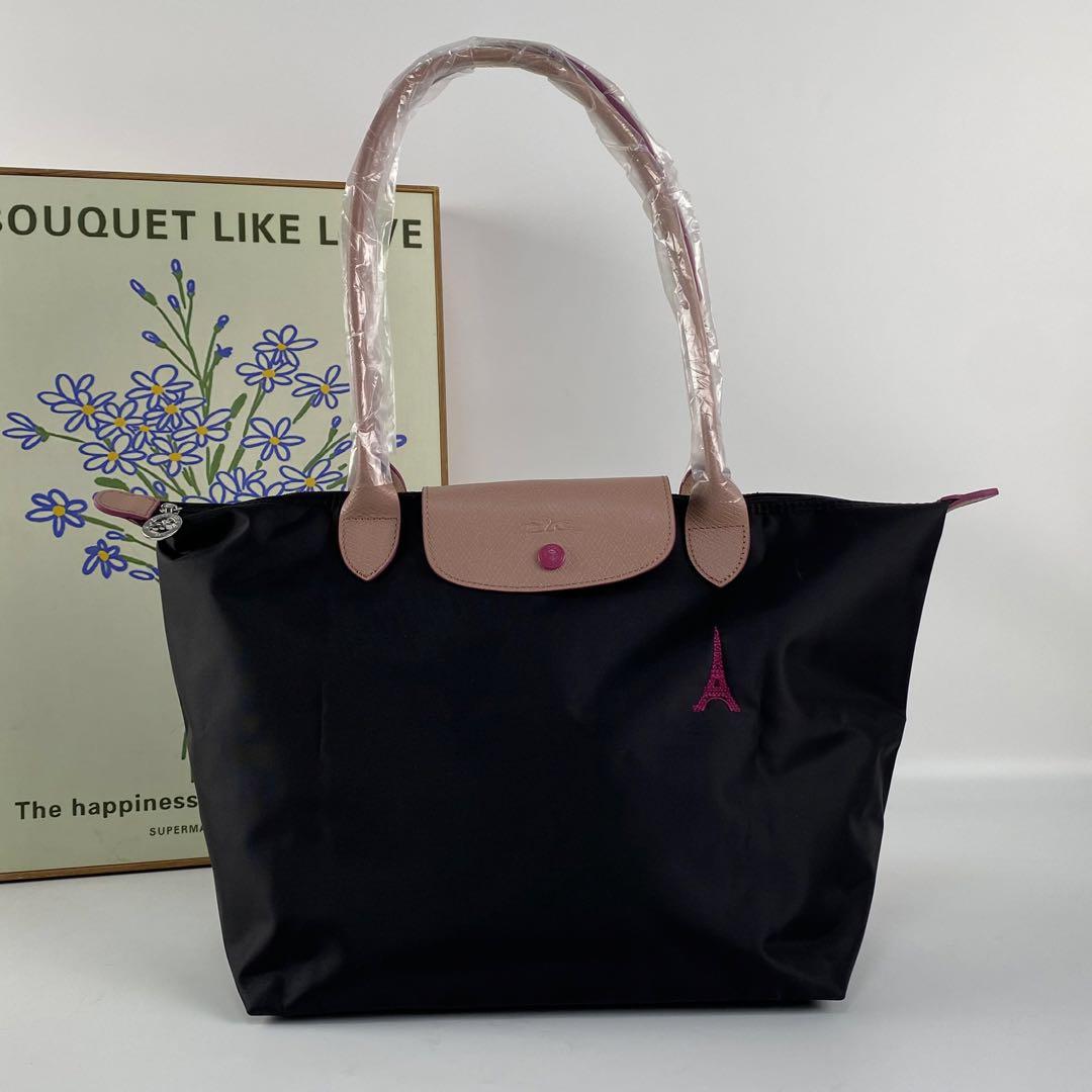 Longchamp ロンシャン ル プリアージュ オリジナル Mエッフェル塔