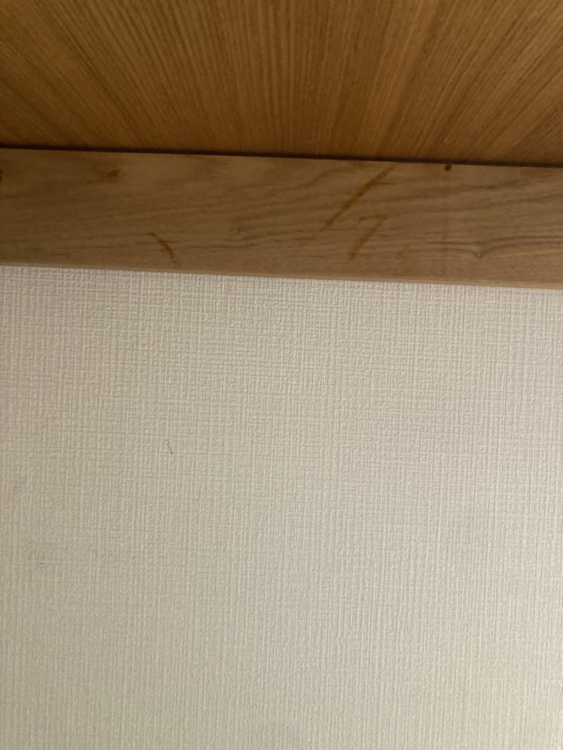 無印良品　タモ材　エクステンションテーブル
