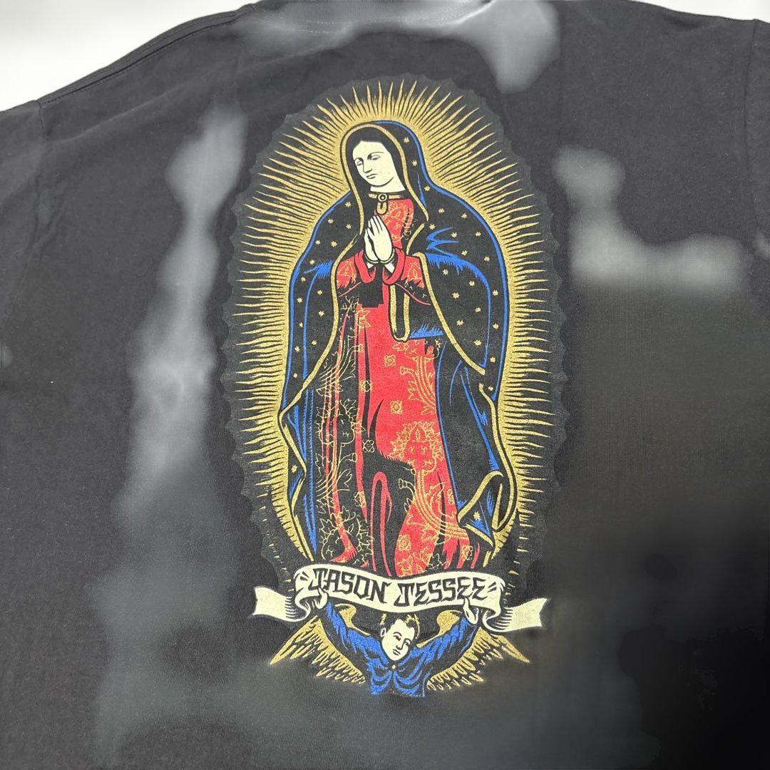 SANTA CRUZ Tシャツ グアダルーペ マリア Lサイズ used - メルカリ