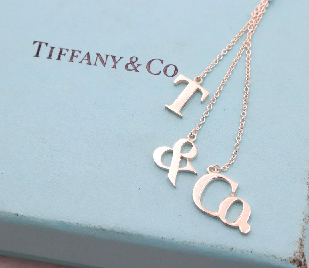 ◇Tiffany & Co ティファニー T&Coロゴ ネックレス 925 SV