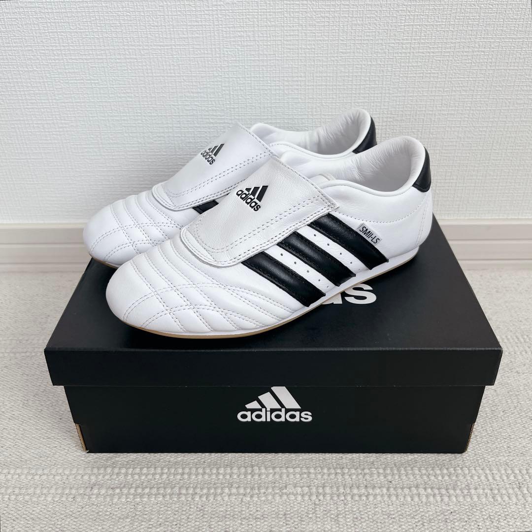 美品 adidas TAEKWONDO テコンドーW 23cm 白