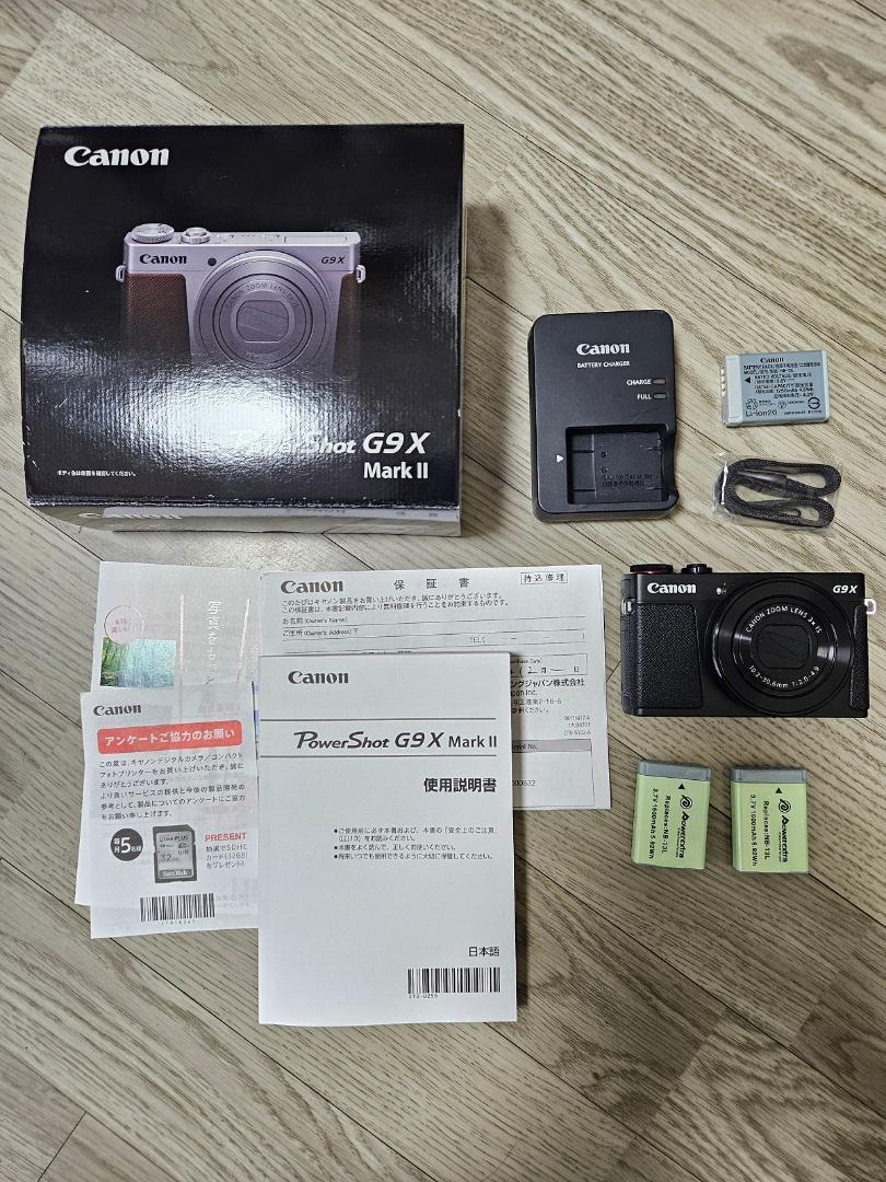 （美品）Canon PowerShot G9X Mark II