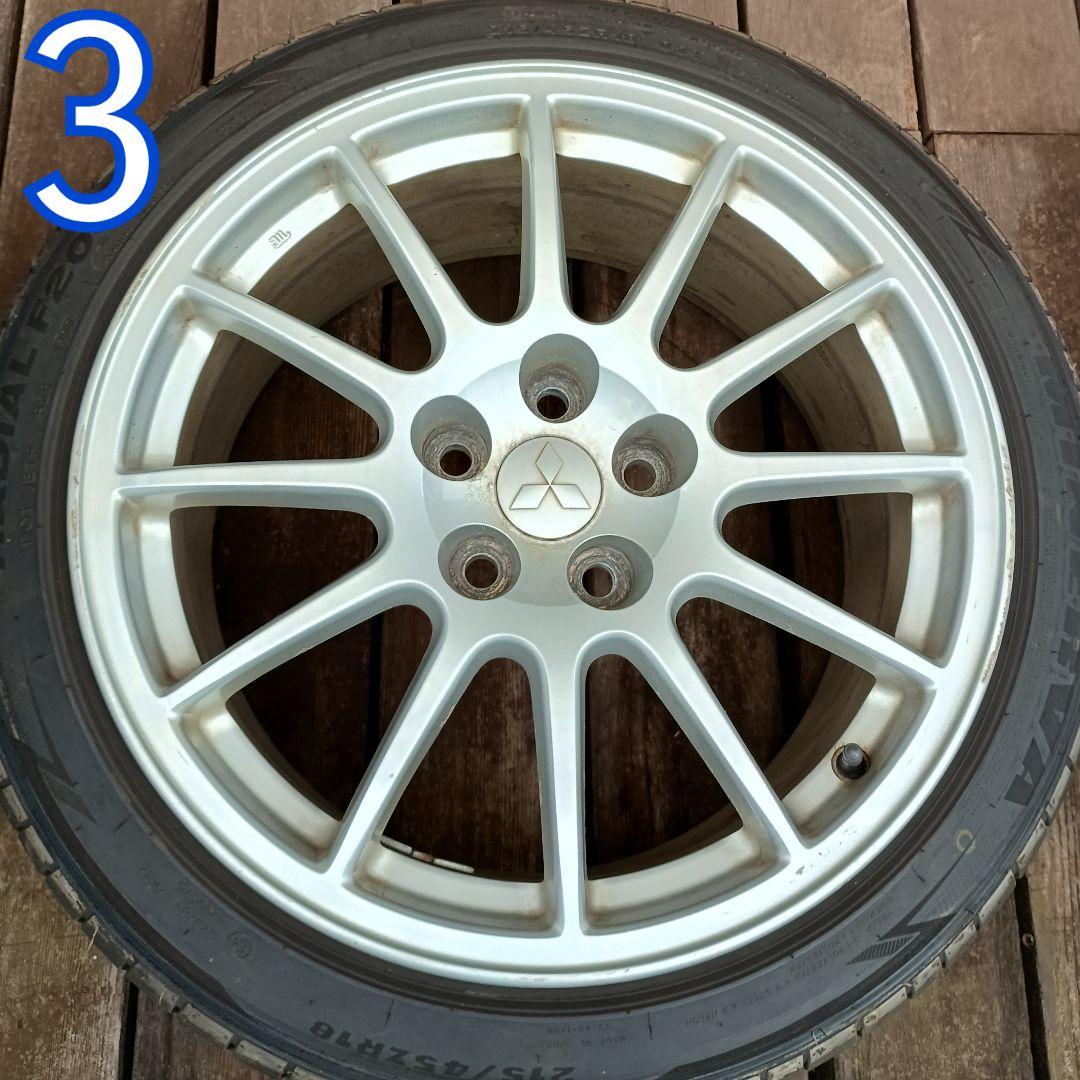 ランエボ10 CZ4A 純正ホイール タイヤセット 流用など