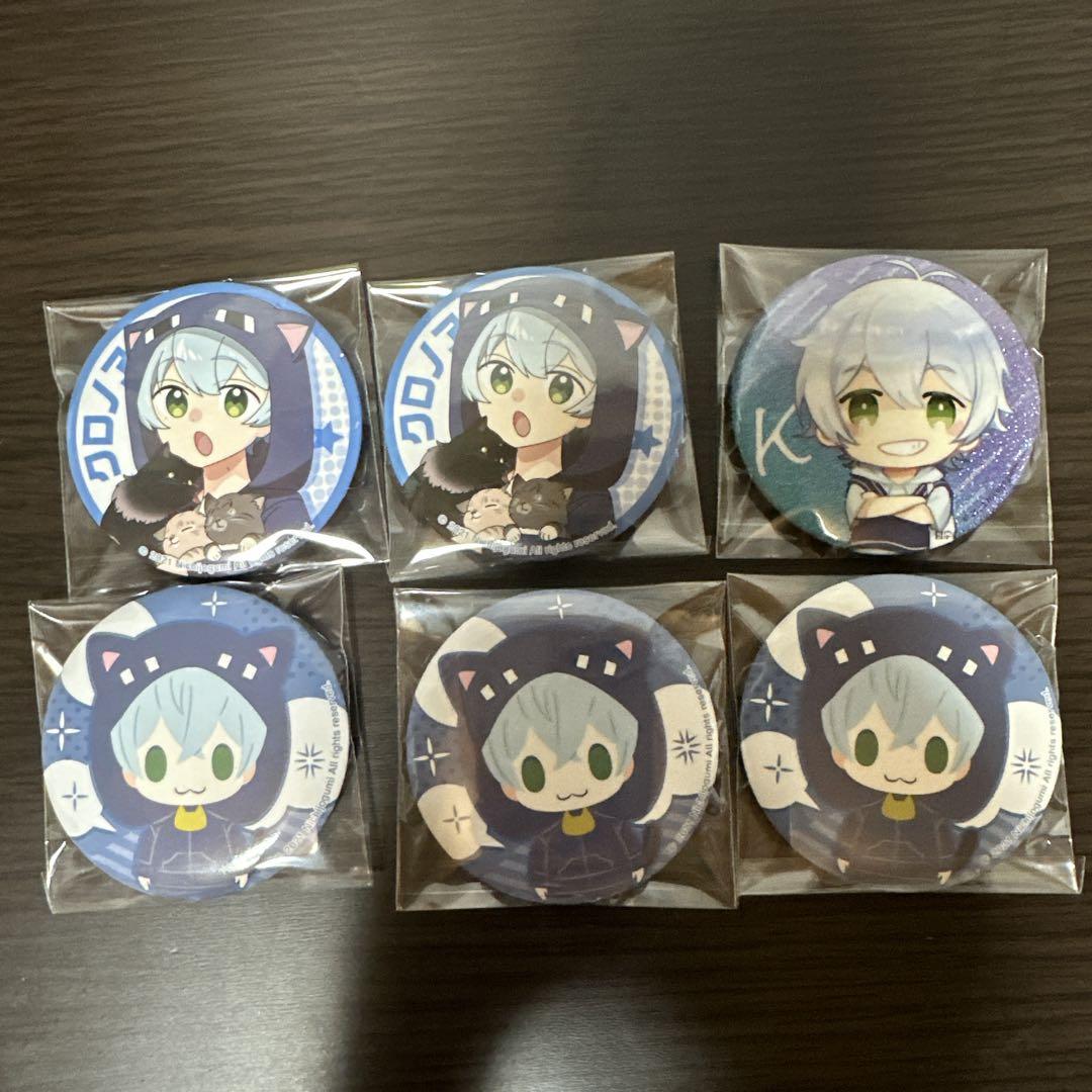 日常組 クロノア トラゾー 缶バッジ 日常組 ZOZOTOWN ぺいんと しにがみ クロノア トラゾー - メルカリ